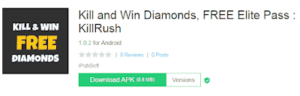 Kill and Win Free Diamond App